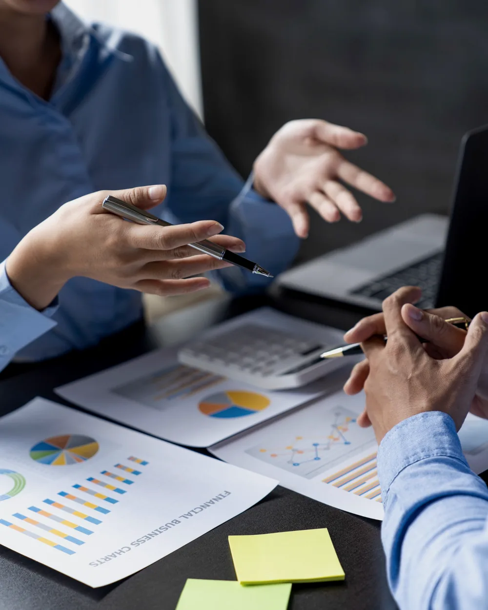 Financial decision based on analysis